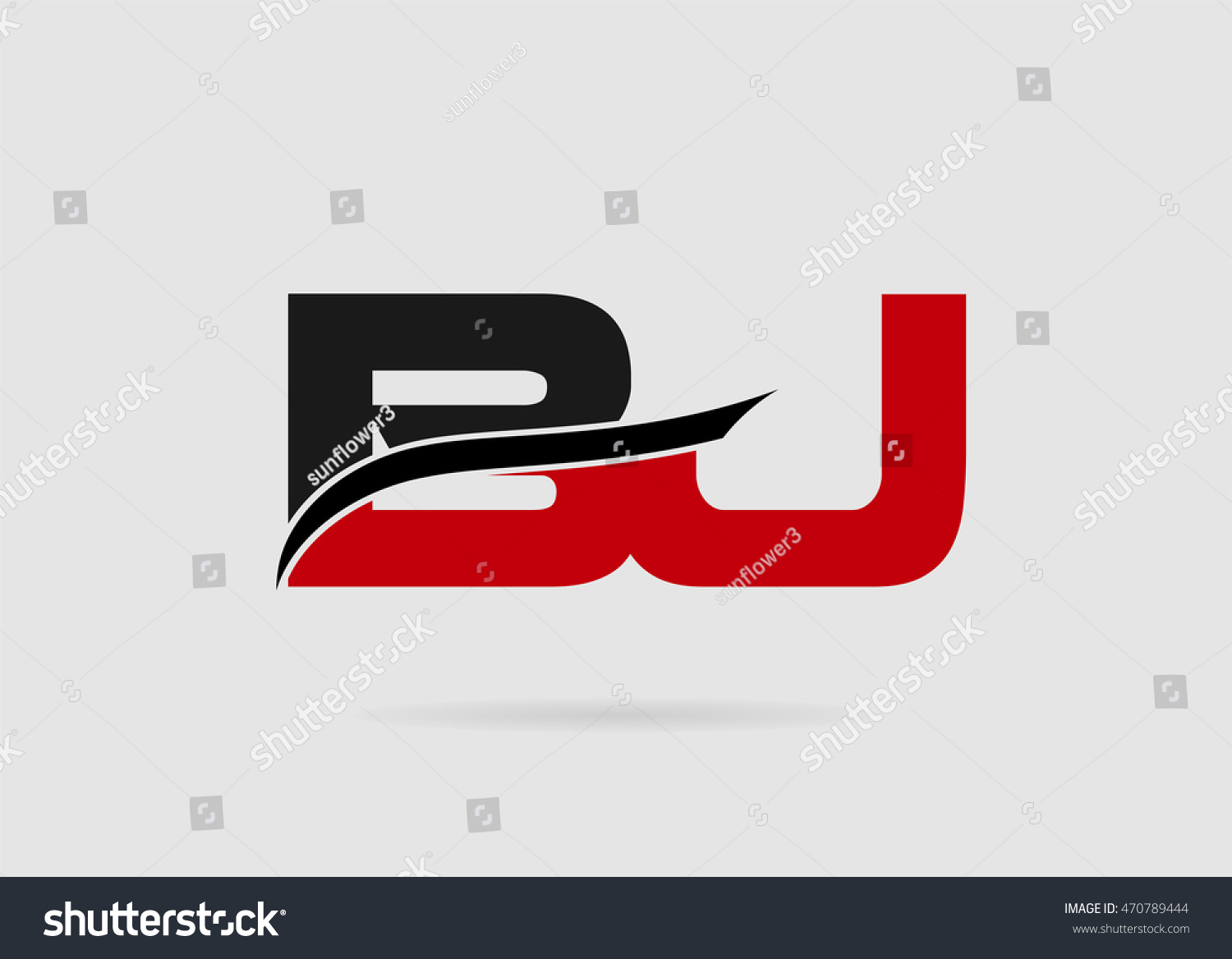 Bj Company Group Linked Letter Logo Stock Vector Illustration 470789444 ...