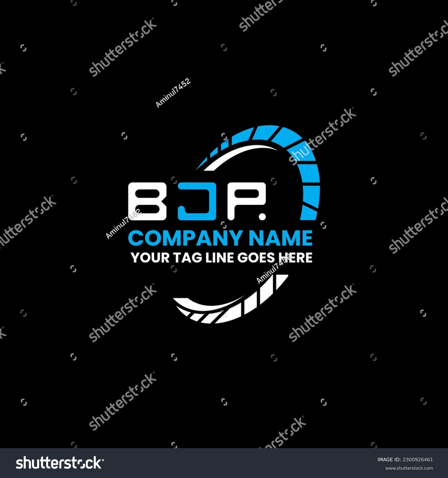 SVG of BJP letter logo creative design with vector graphic, BJP simple and modern logo. BJP luxurious alphabet design   svg