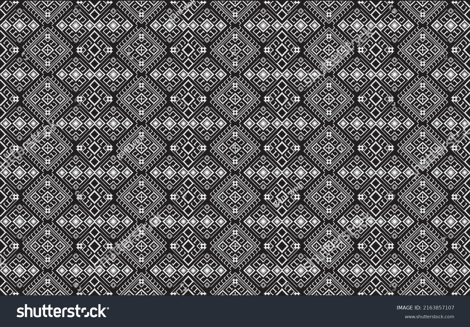 Black White Geometric Texture Simple Shapes Stock Vector Royalty Free 2163857107 Shutterstock 0941