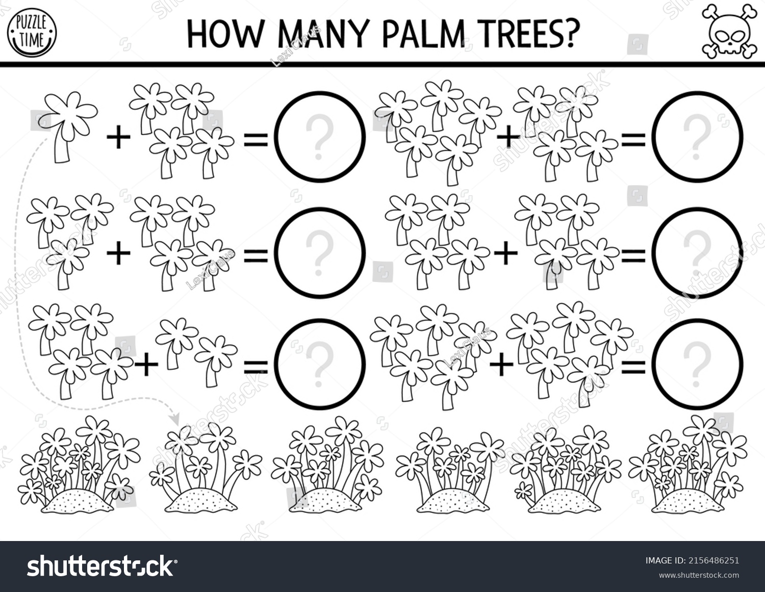 black-white-how-many-palm-trees-stock-vector-royalty-free-2156486251