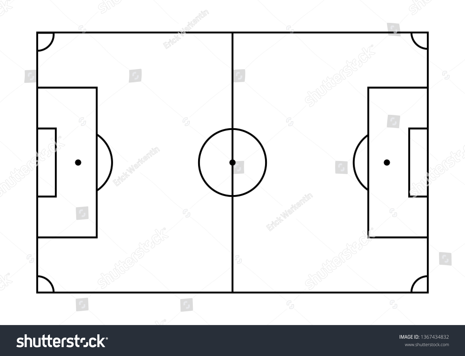 101,615 Soccer field lines Images, Stock Photos & Vectors | Shutterstock