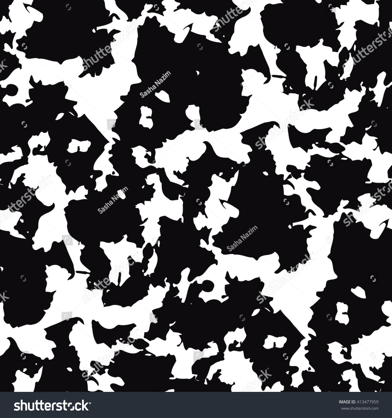 SVG of Black and white spots. Pattern. svg