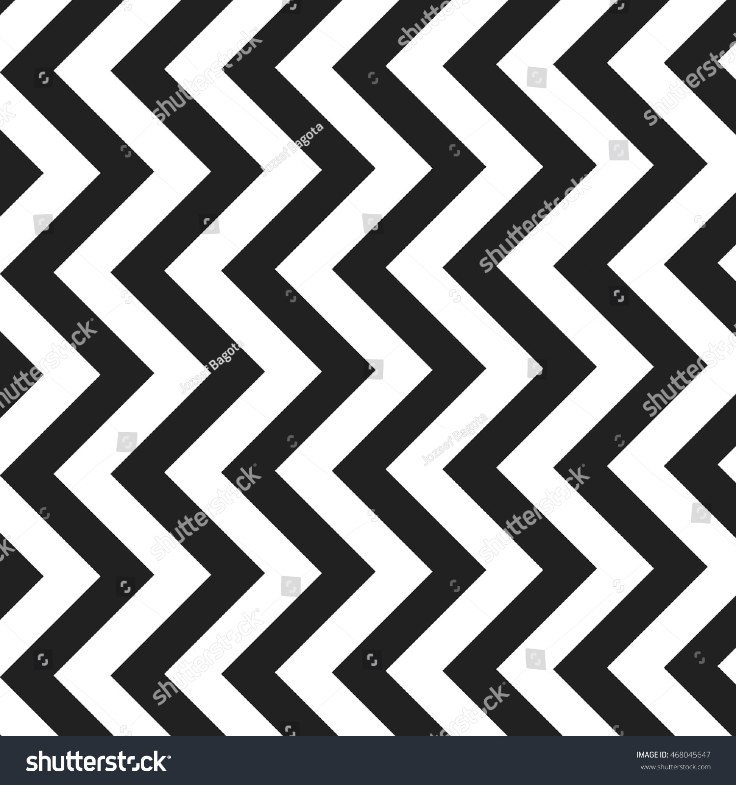 Black White Zig Zag Lines Pattern Stock Vector 468045647 - Shutterstock