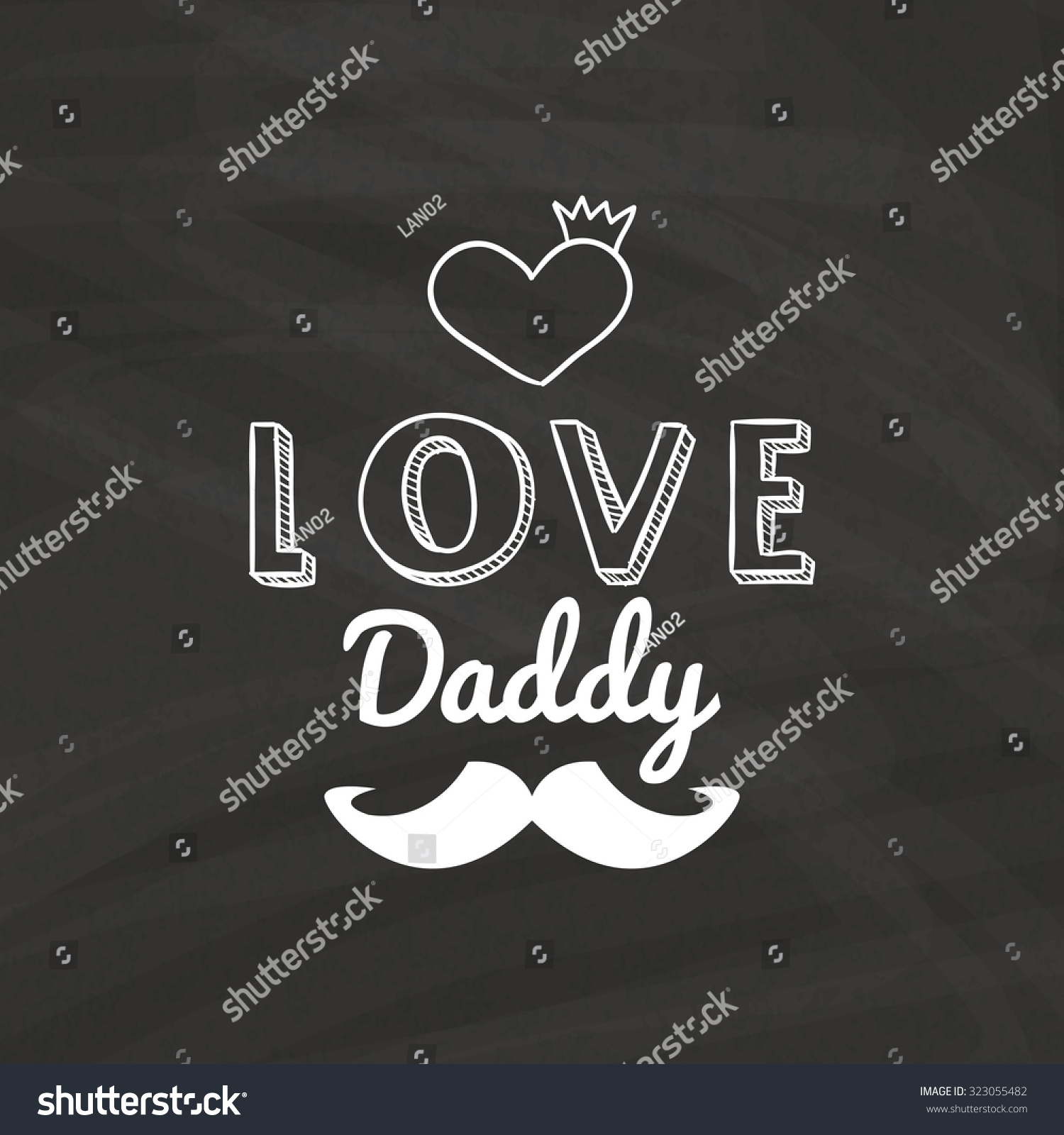 Black Background Icons Text Fathers Day Stock Vector Royalty Free 323055482