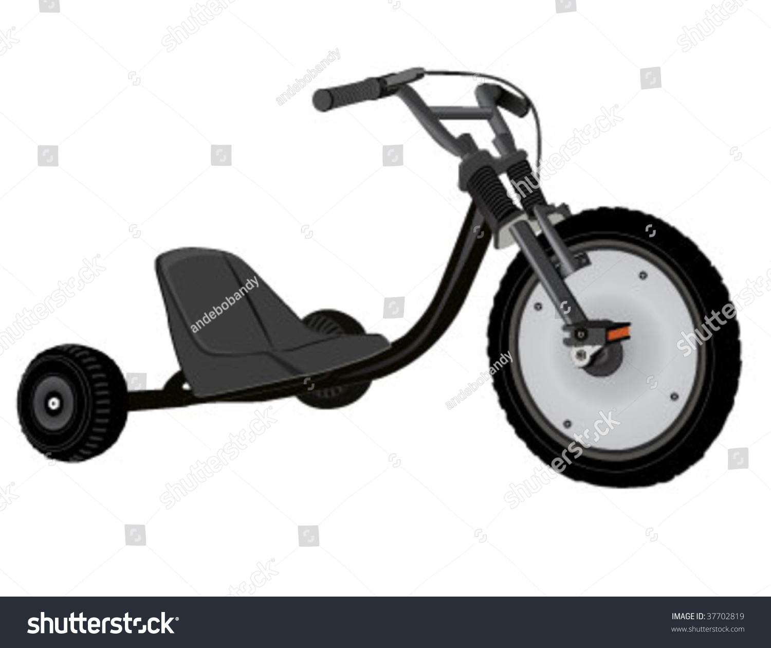 Black Big Wheel Stock Vector (Royalty Free) 37702819 Shutterstock