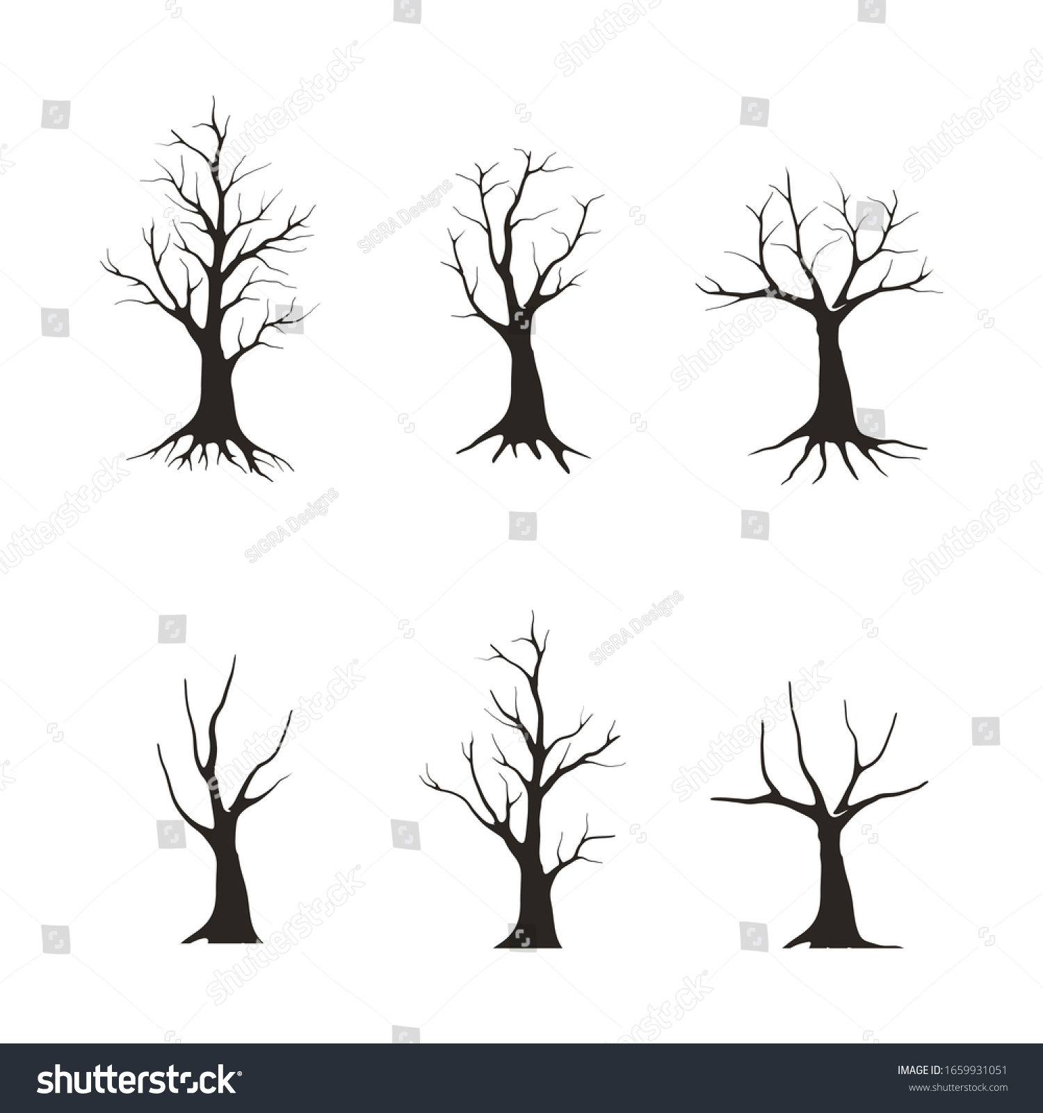 Tree Trunk Outline Images Stock Photos Vectors Shutterstock