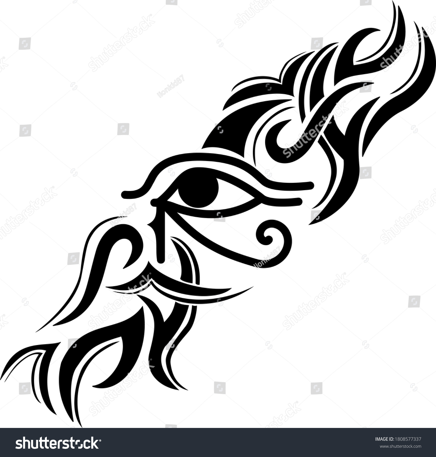 1,159 Horus tattoo Images, Stock Photos & Vectors | Shutterstock