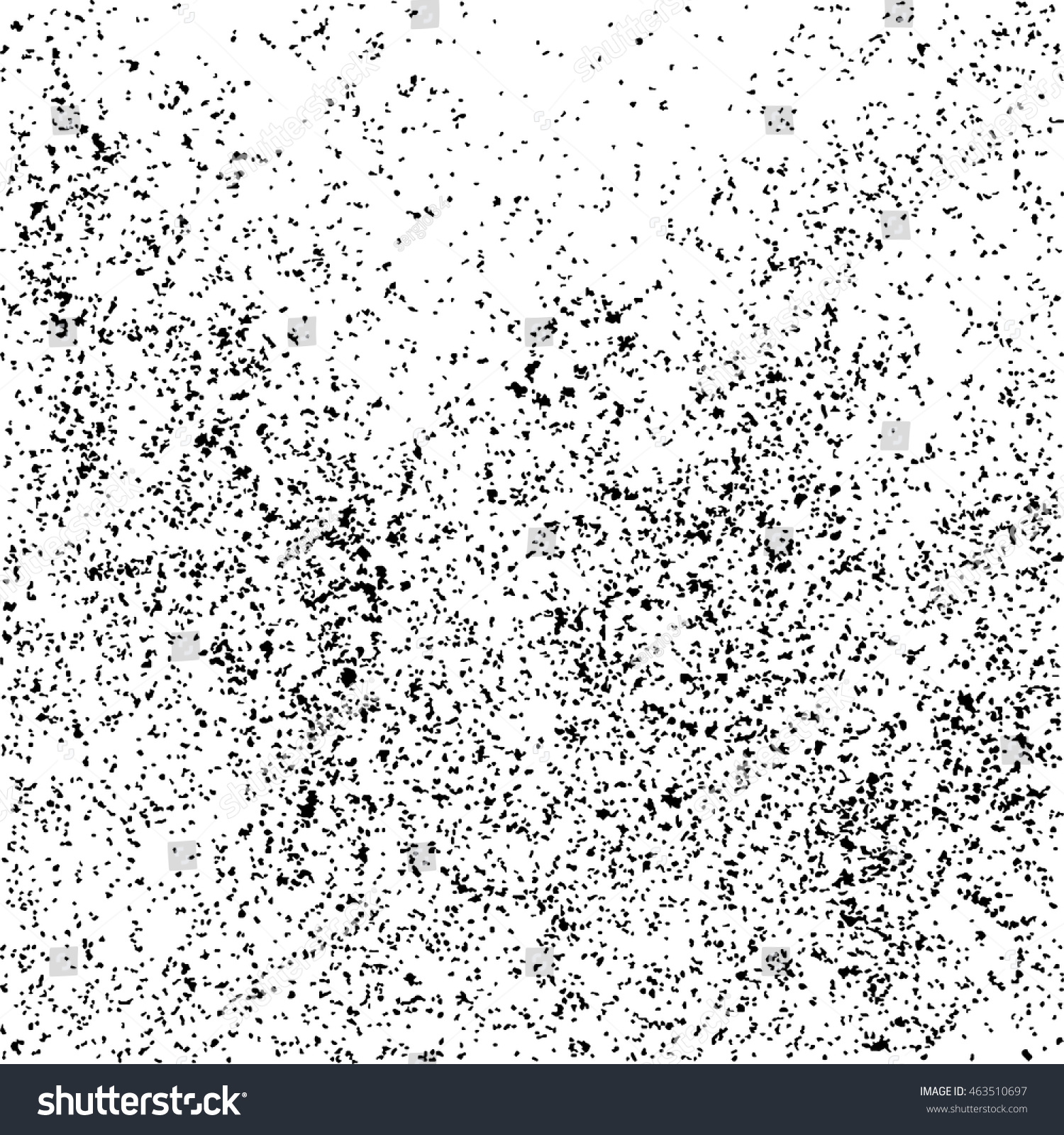 Black Grainy Texture Isolated On White Stock Vector (Royalty Free ...