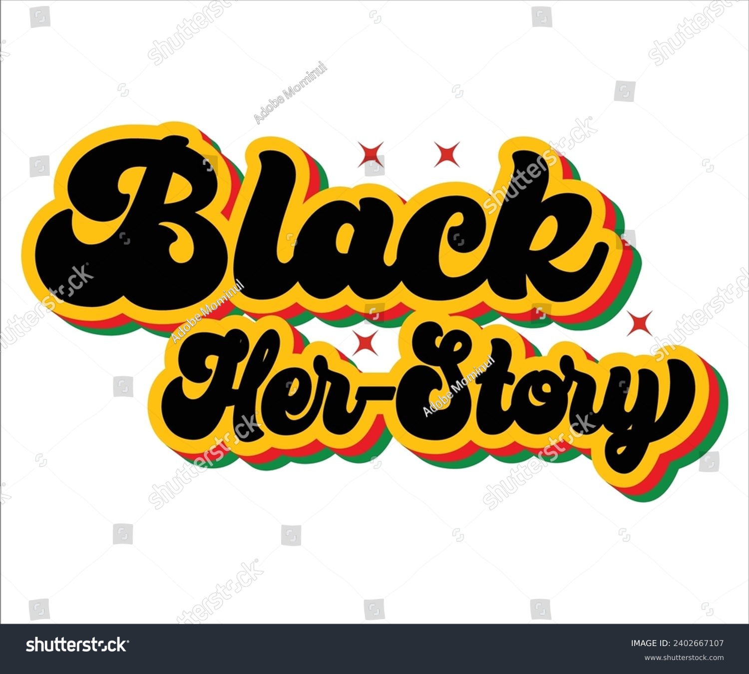 SVG of Black Her-Story Retro Svg,Black History Month Svg,Retro,Juneteenth Svg,Black History Quotes,Black People Afro American T shirt,BLM Svg,Black Men Woman,In February in United States and Canada svg