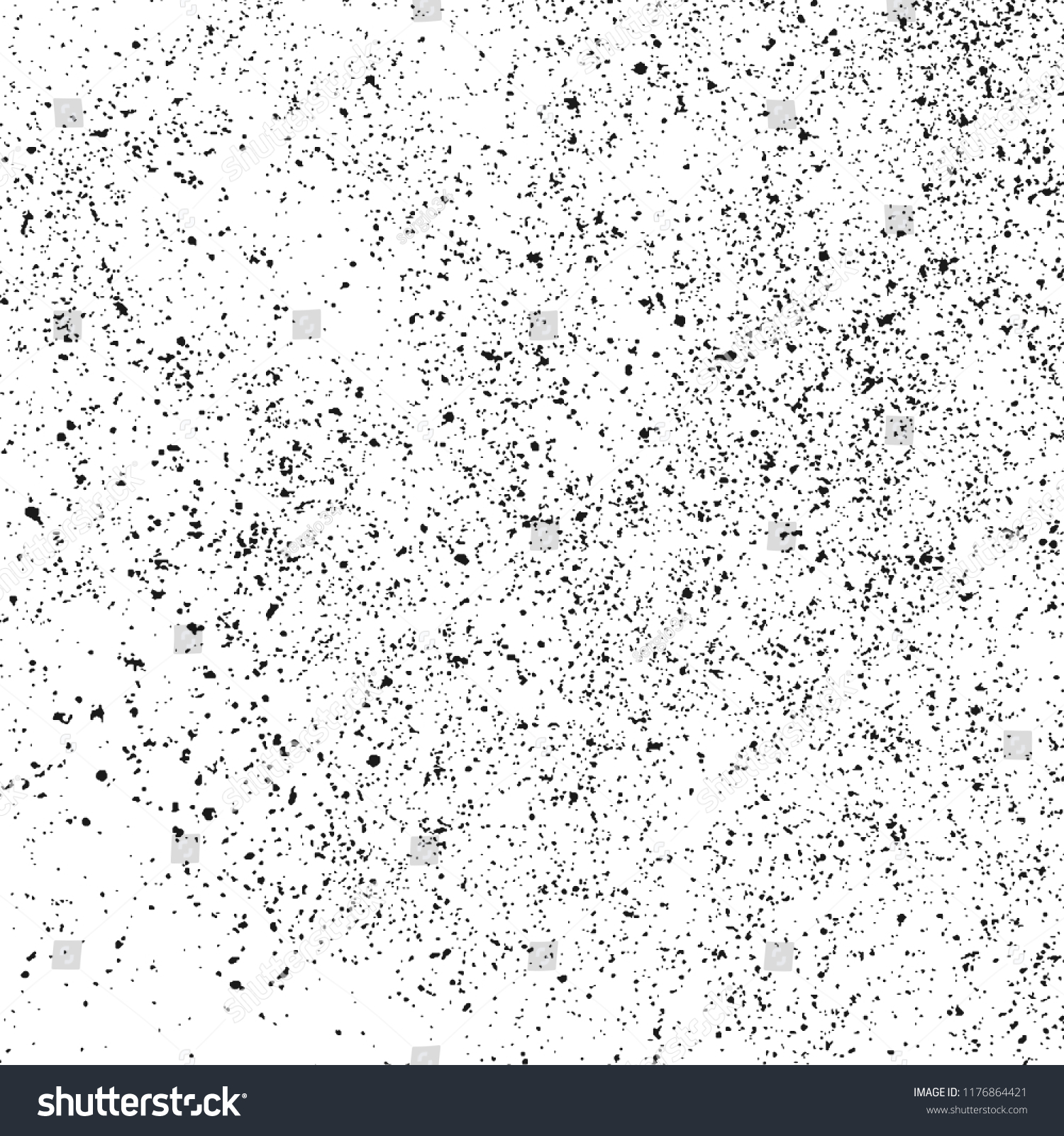 Black Messy Texture Template On White Stock Vector (Royalty Free ...