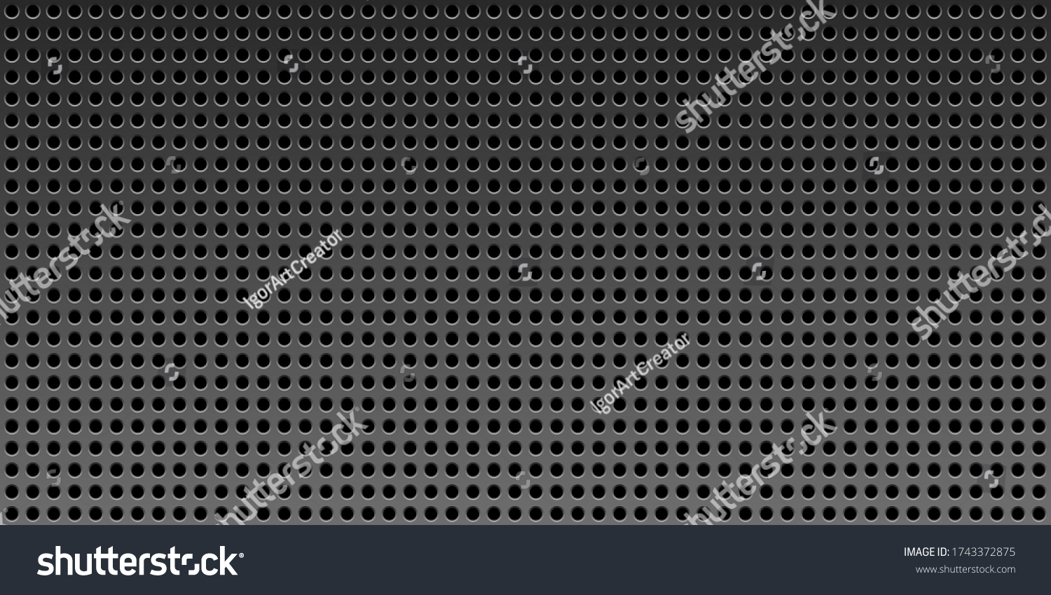 Black Metal Texture Steel Vector Background Stock Vector (Royalty Free