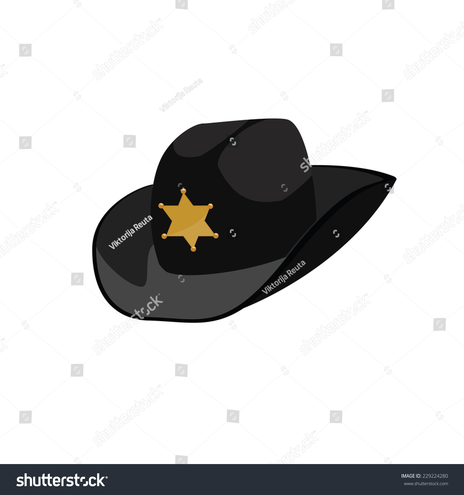 stetson sheriff hat