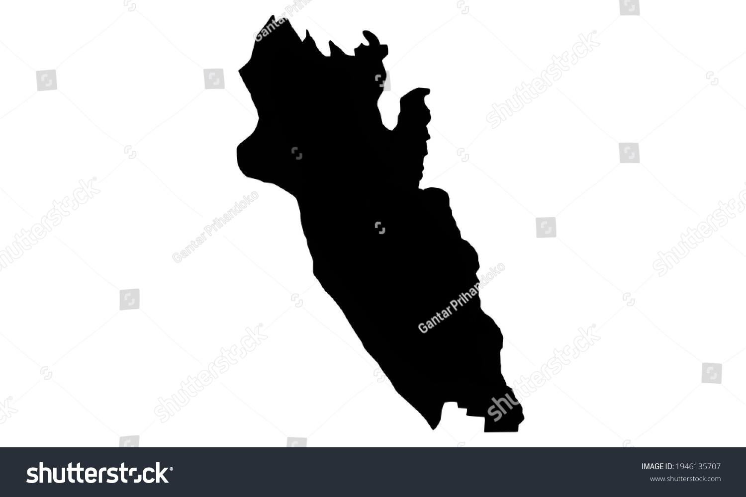Stock Vector Black Silhouette Of City Map Of Moapa Valley In Nevada United States Of America On White Background 1946135707 