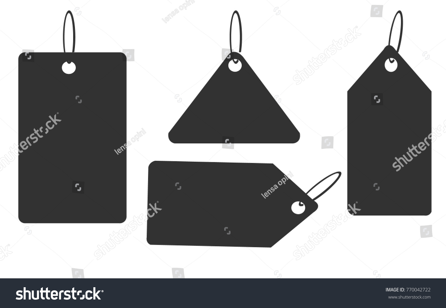Black Silhouette Tag Gift Label Price Stock Vector Royalty Free 770042722<script async src=