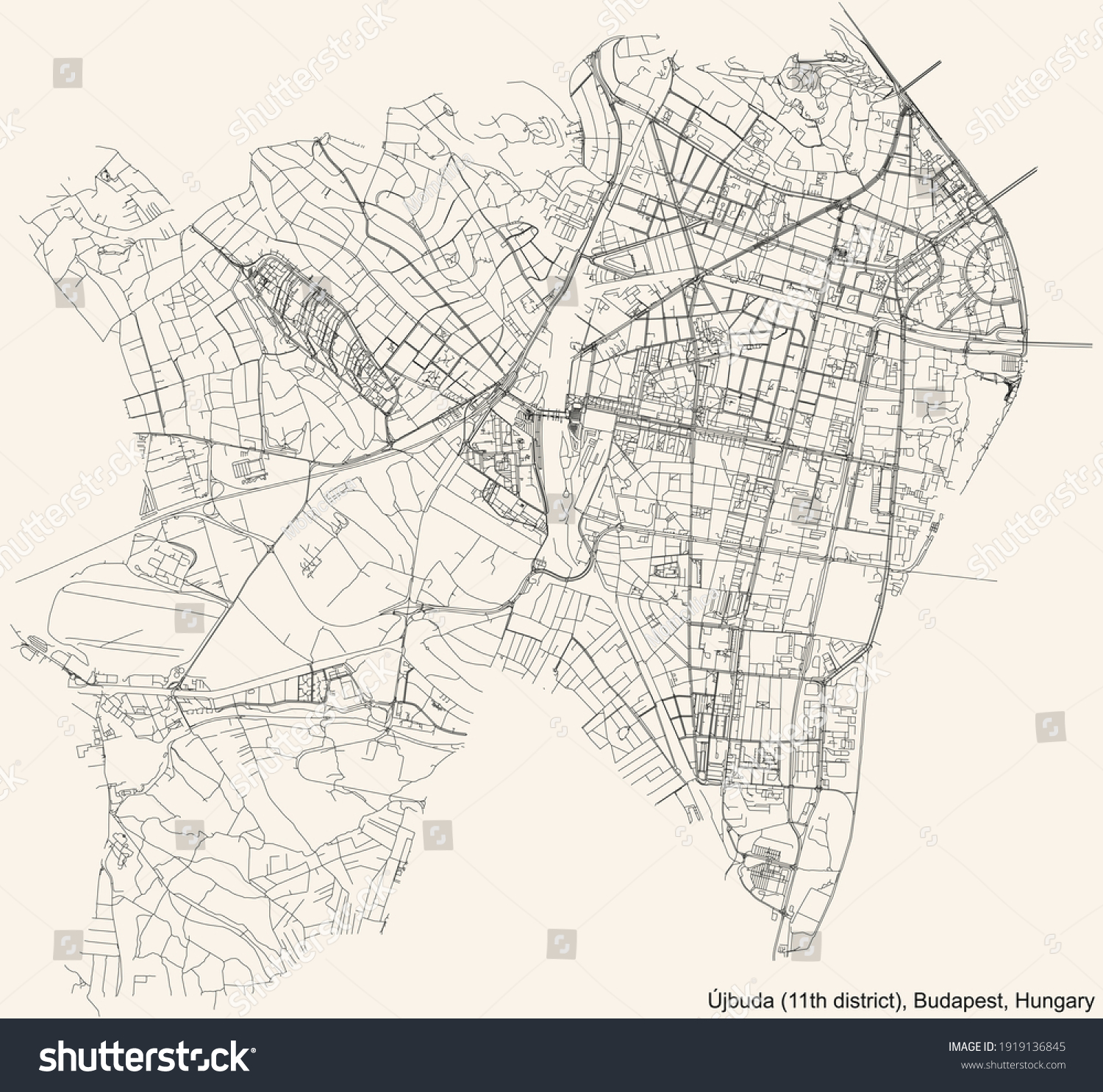 4,106 Budapest map Images, Stock Photos & Vectors | Shutterstock