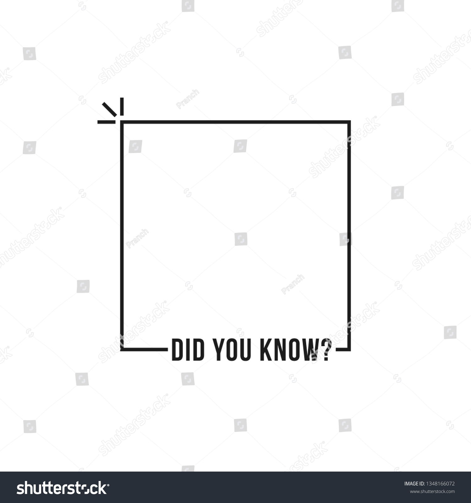 Black Thin Line Did You Know Stock Vector Royalty Free 1348166072 Black Thin Line Did You Know Stock Vector Royalty Free 1348166072