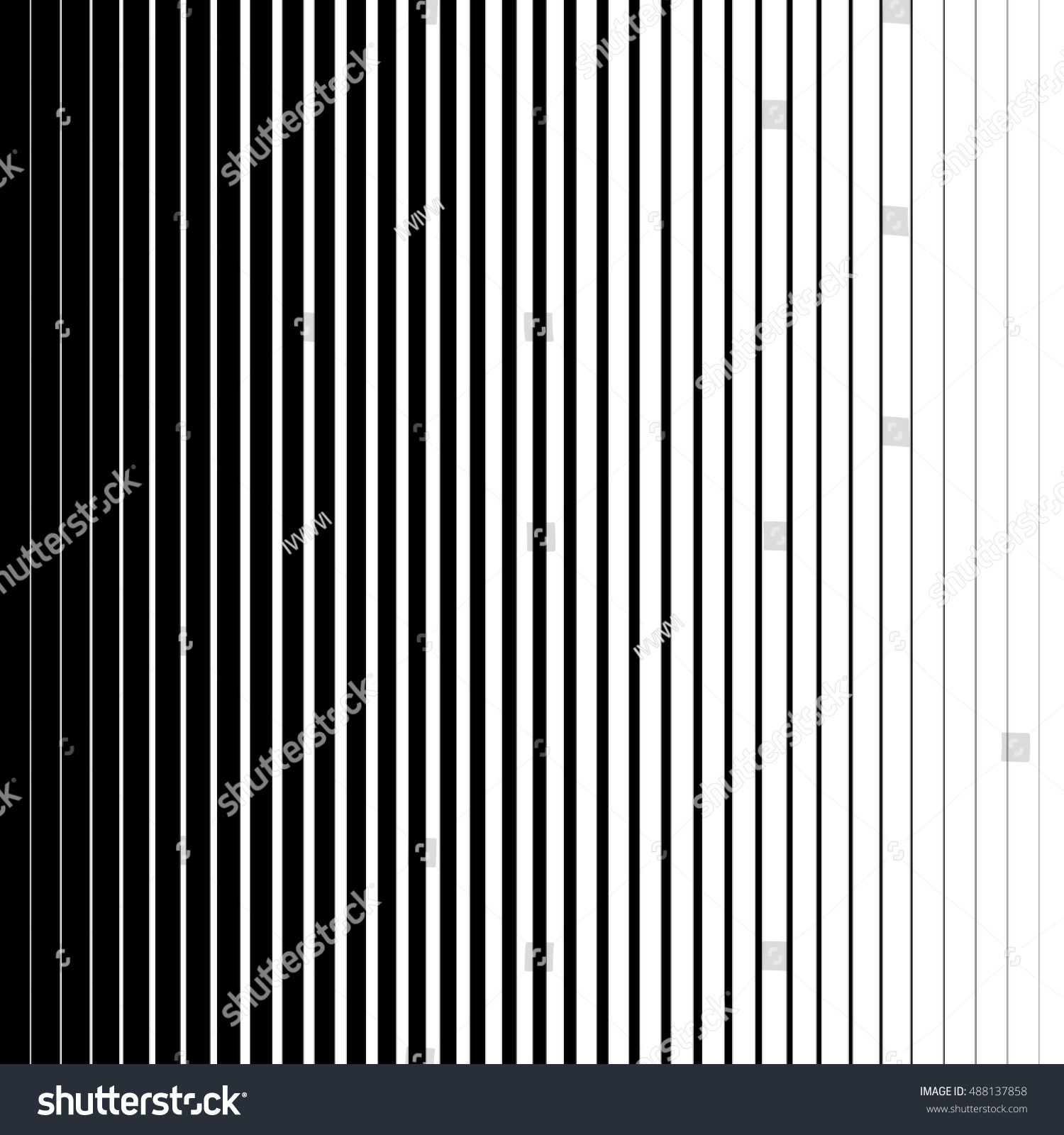 Black Vertical Parallel Stripes On White Stock Vector 488137858 ...