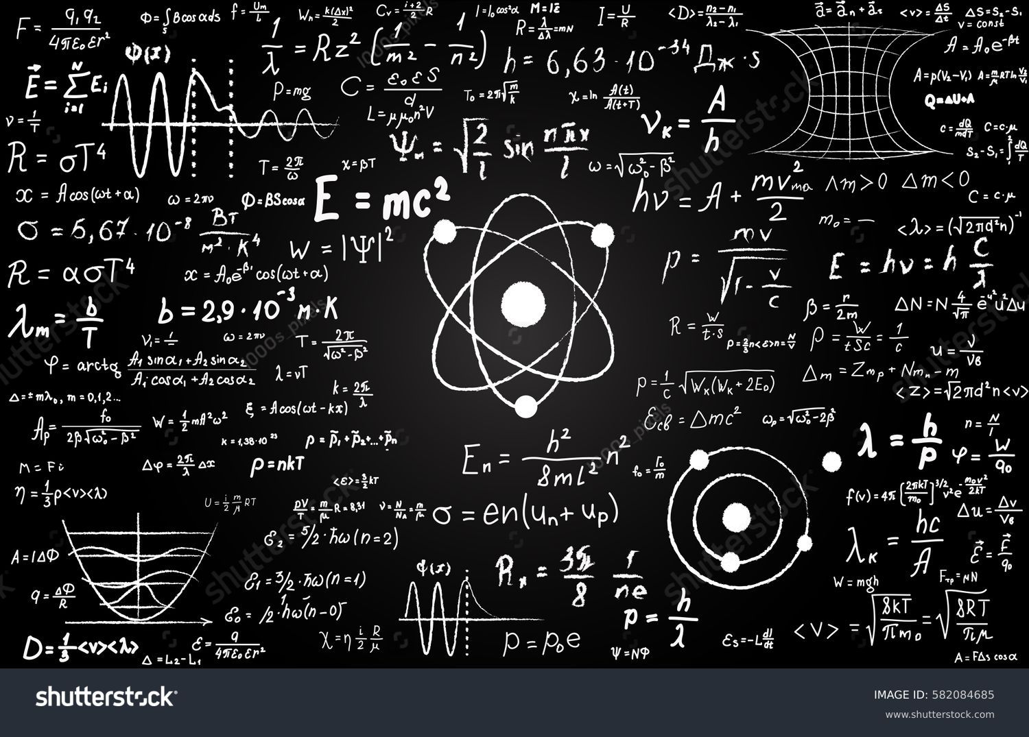 font handwriting editor Calculations Inscribed Formulas Scientific Blackboard