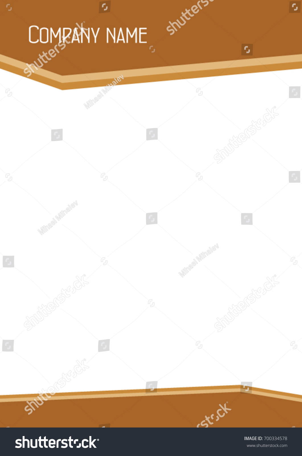 Blank Design Template Stock Vector (Royalty Free) 700334578