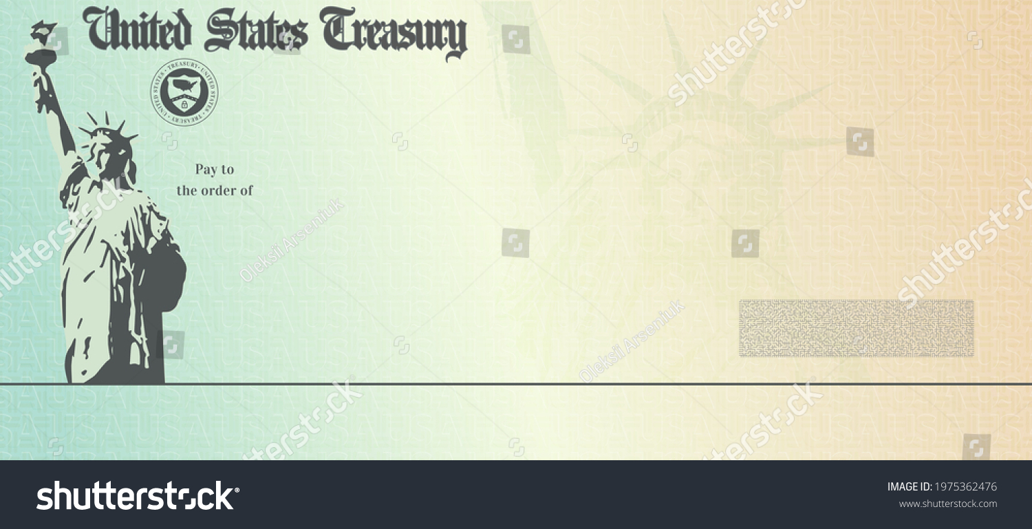 291 Us treasury check Images, Stock Photos & Vectors | Shutterstock