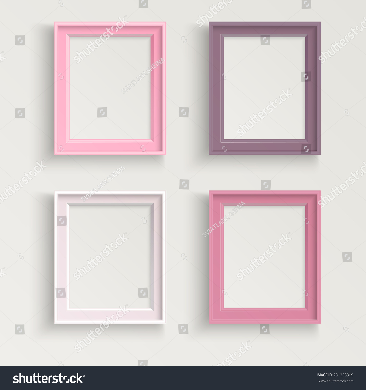 15,342 Pink photo frame Stock Vectors, Images & Vector Art | Shutterstock