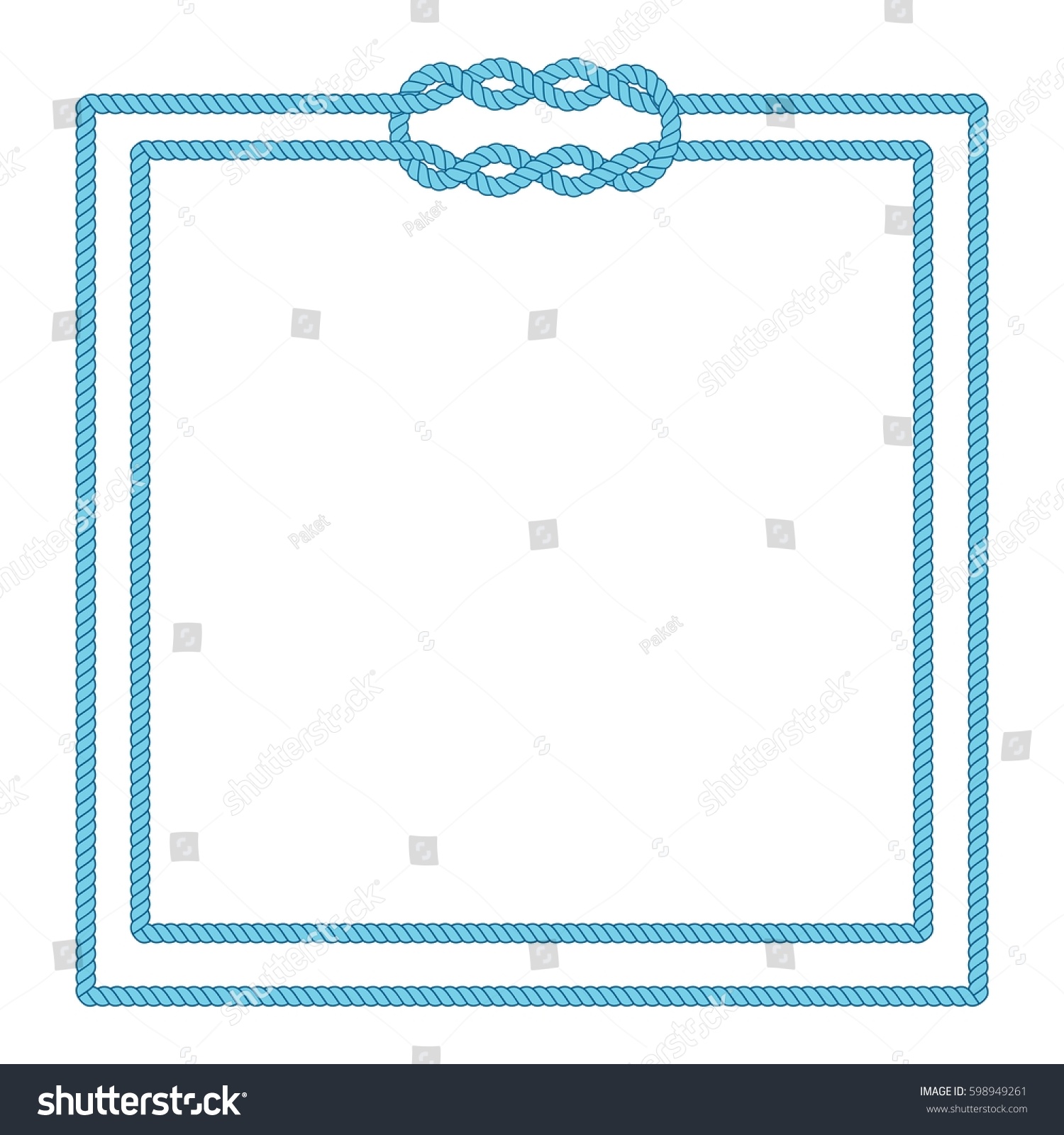 template border nautical Wedding Blank Stock Poster Border Vector Template Nautical