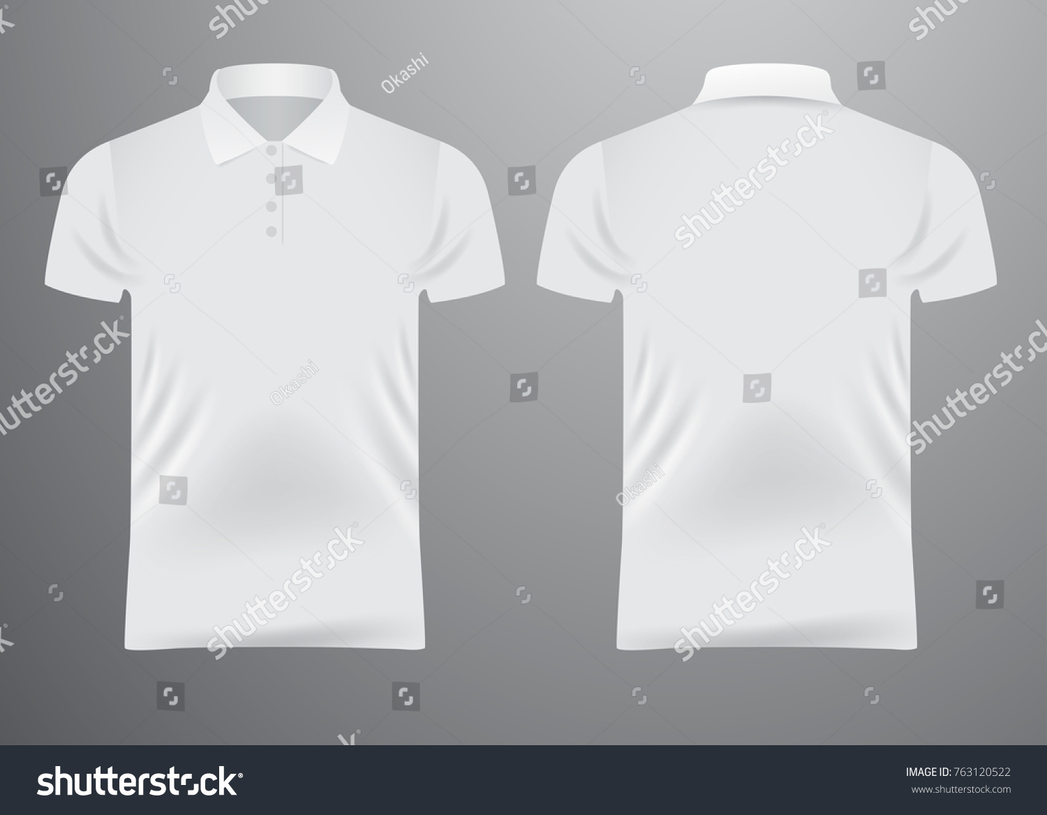 Polo Shirt Blank Template - Prism Contractors & Engineers