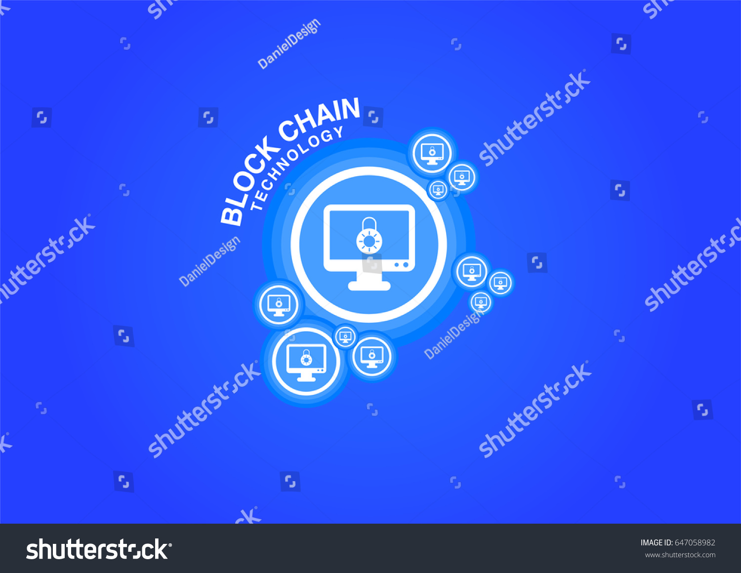 SVG of Block chain technology vector design  svg