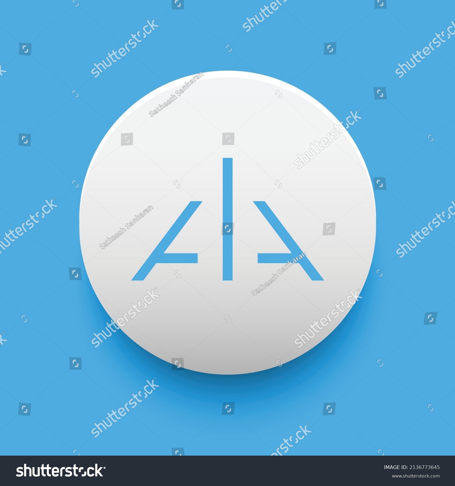 SVG of Blockchain based secure Cryptocurrency coin Alpha Finance Lab (ALPHA) icon isolated on colored background. Digital virtual money tokens. Decentralized finance technology illustration. Altcoin Vector. svg