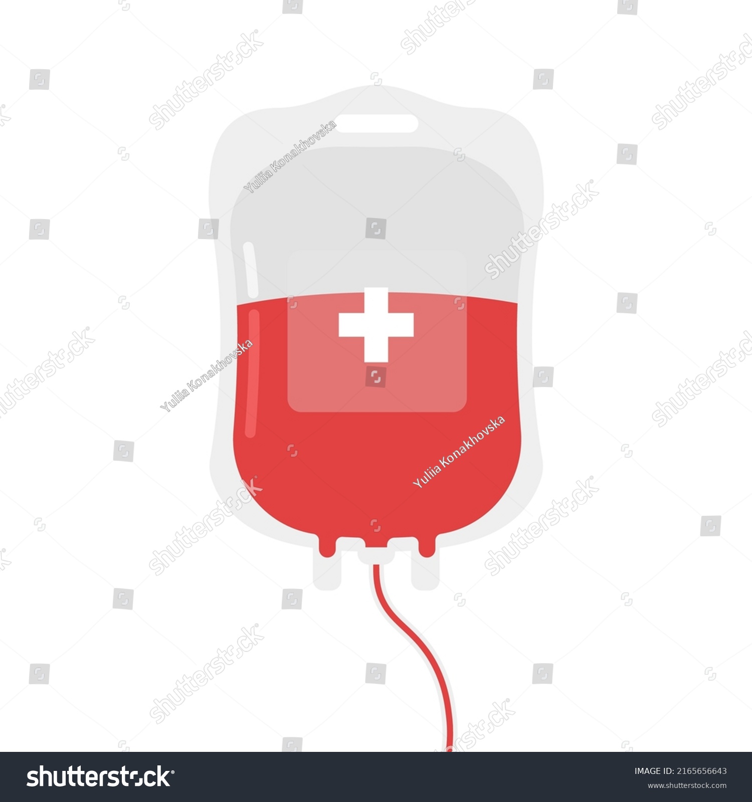 Blood Donation Bag World Blood Donor Stock Vector (Royalty Free ...