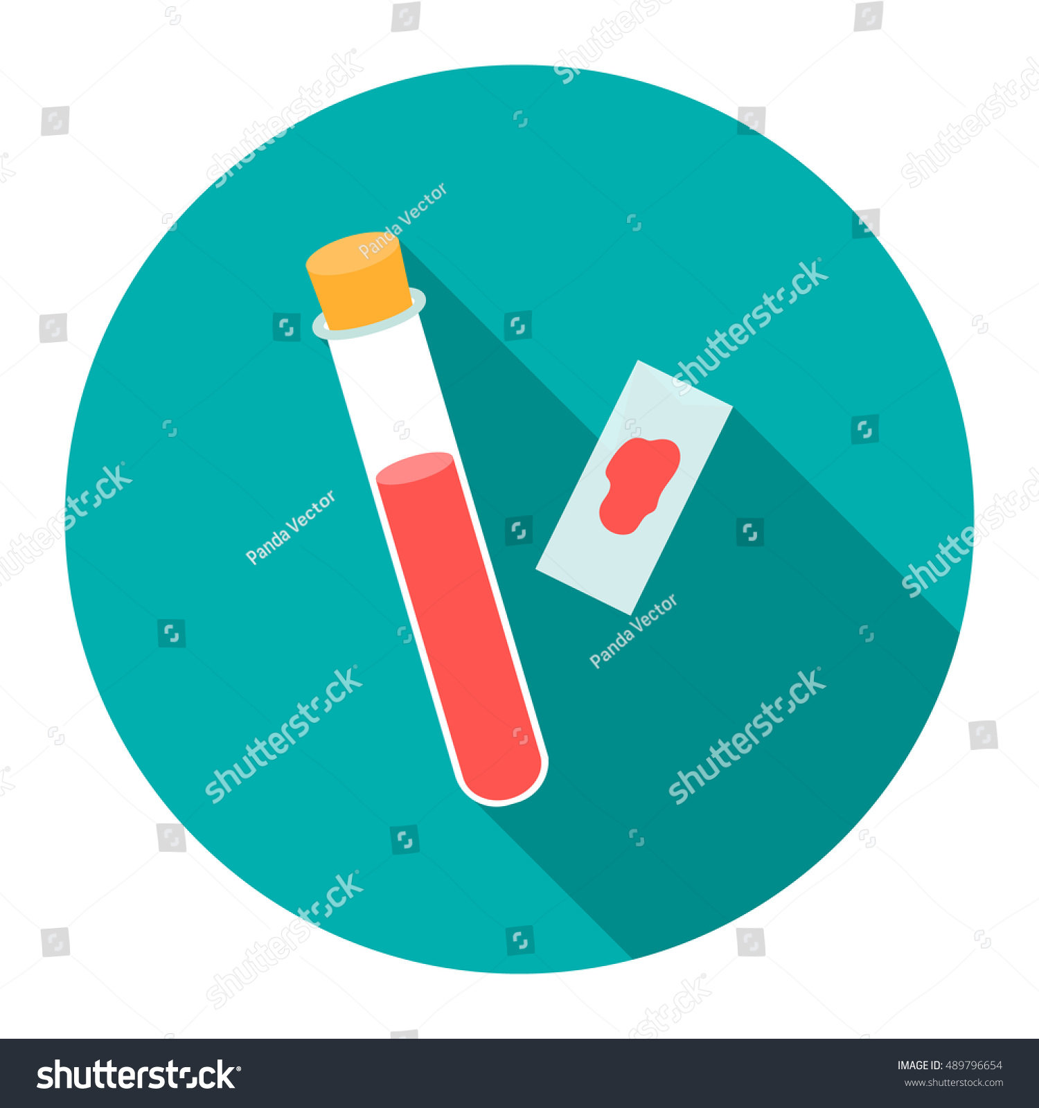 Blood Test Icon Cartoon Single Medicine Stock Vector 489796654 ...