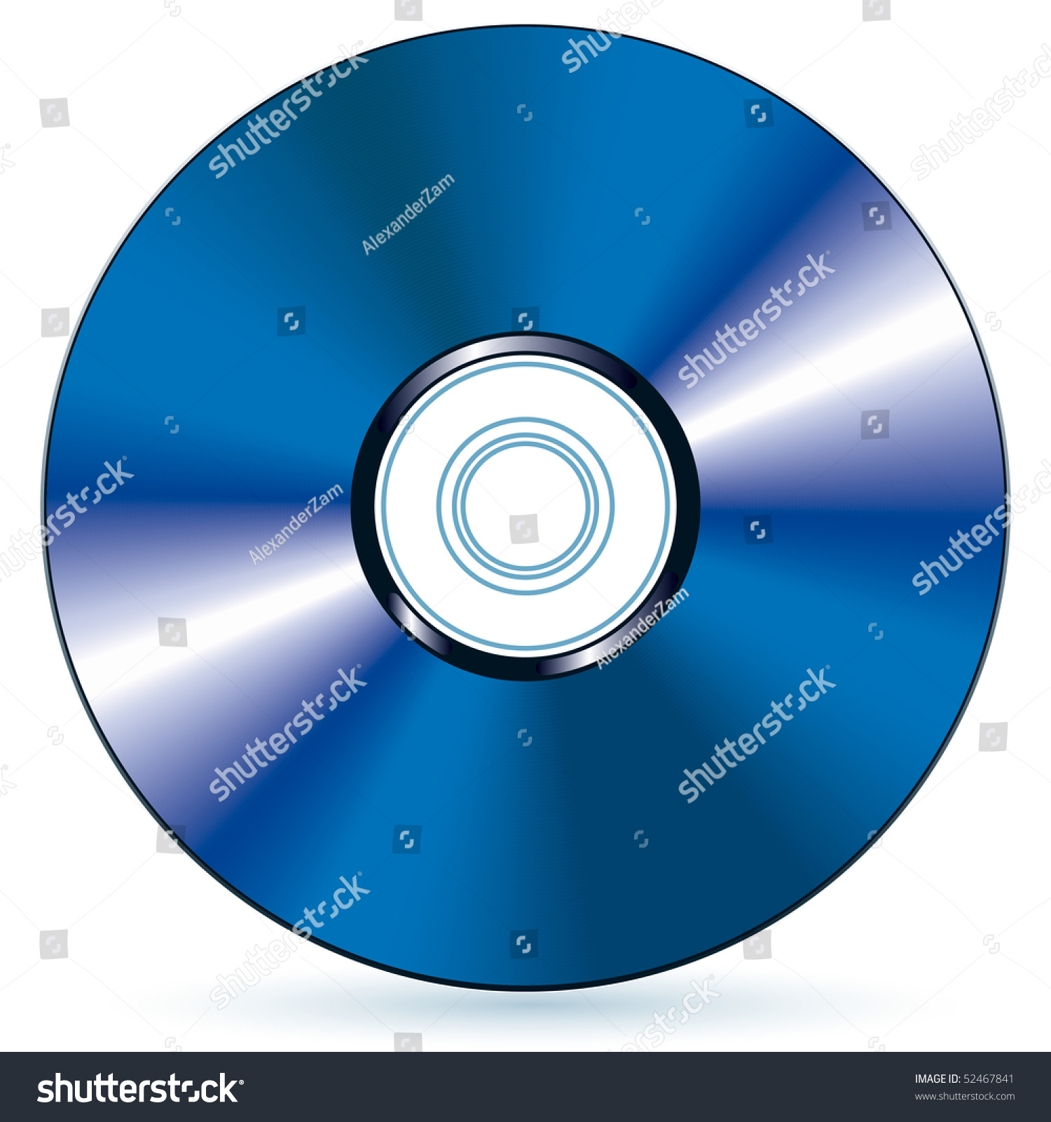 Bluray Disc Blend Gradient Stock Vector Free)