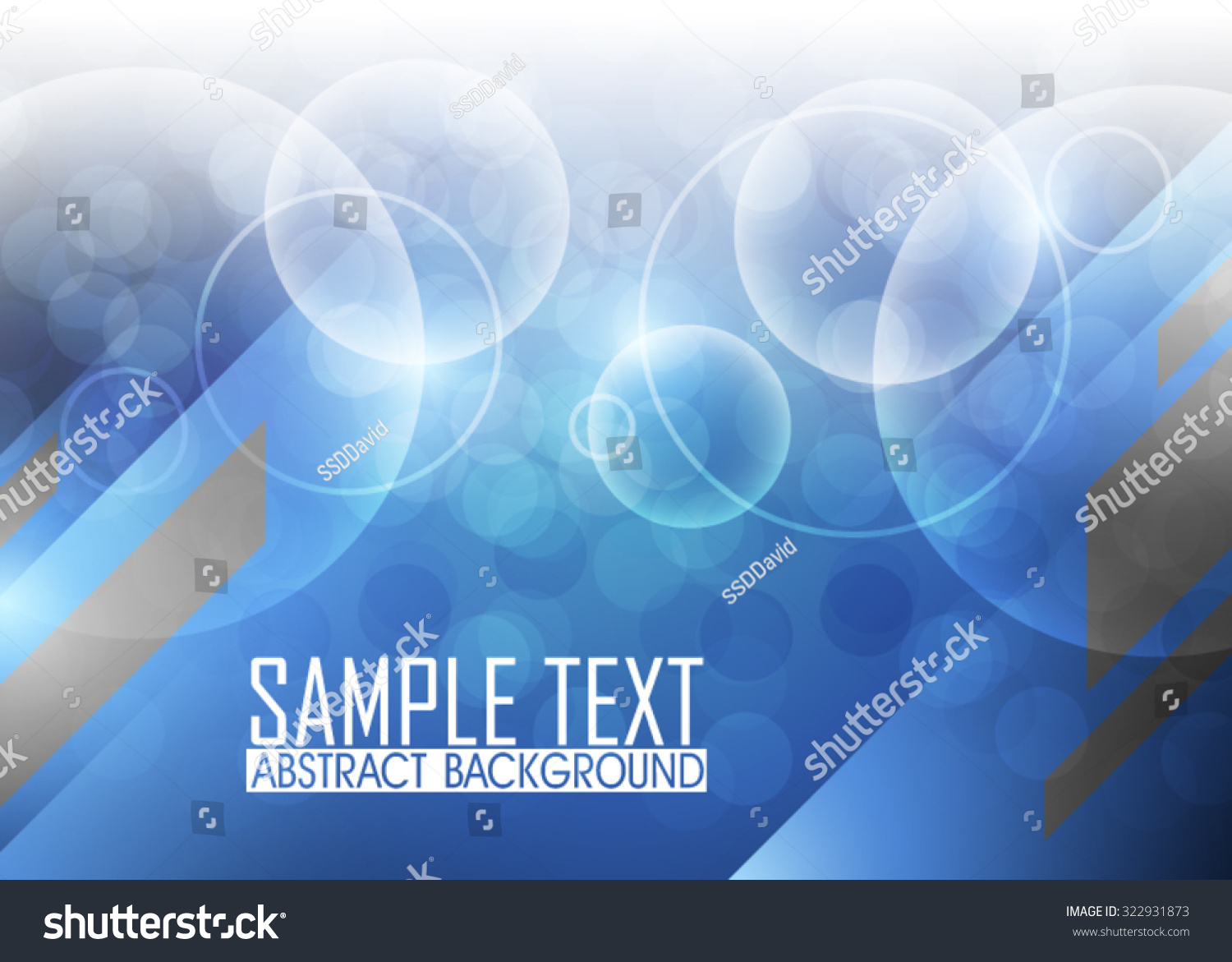 Blue Abstract Background Stock Vector 322931873 - Shutterstock