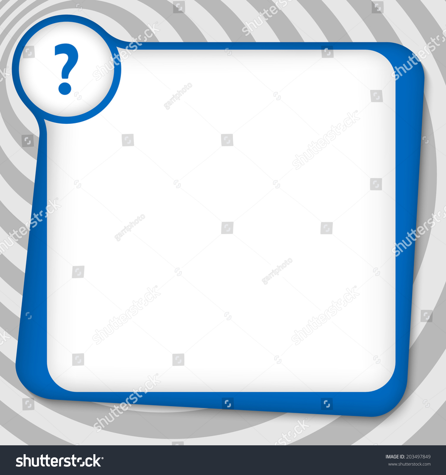 safari blue box with question mark