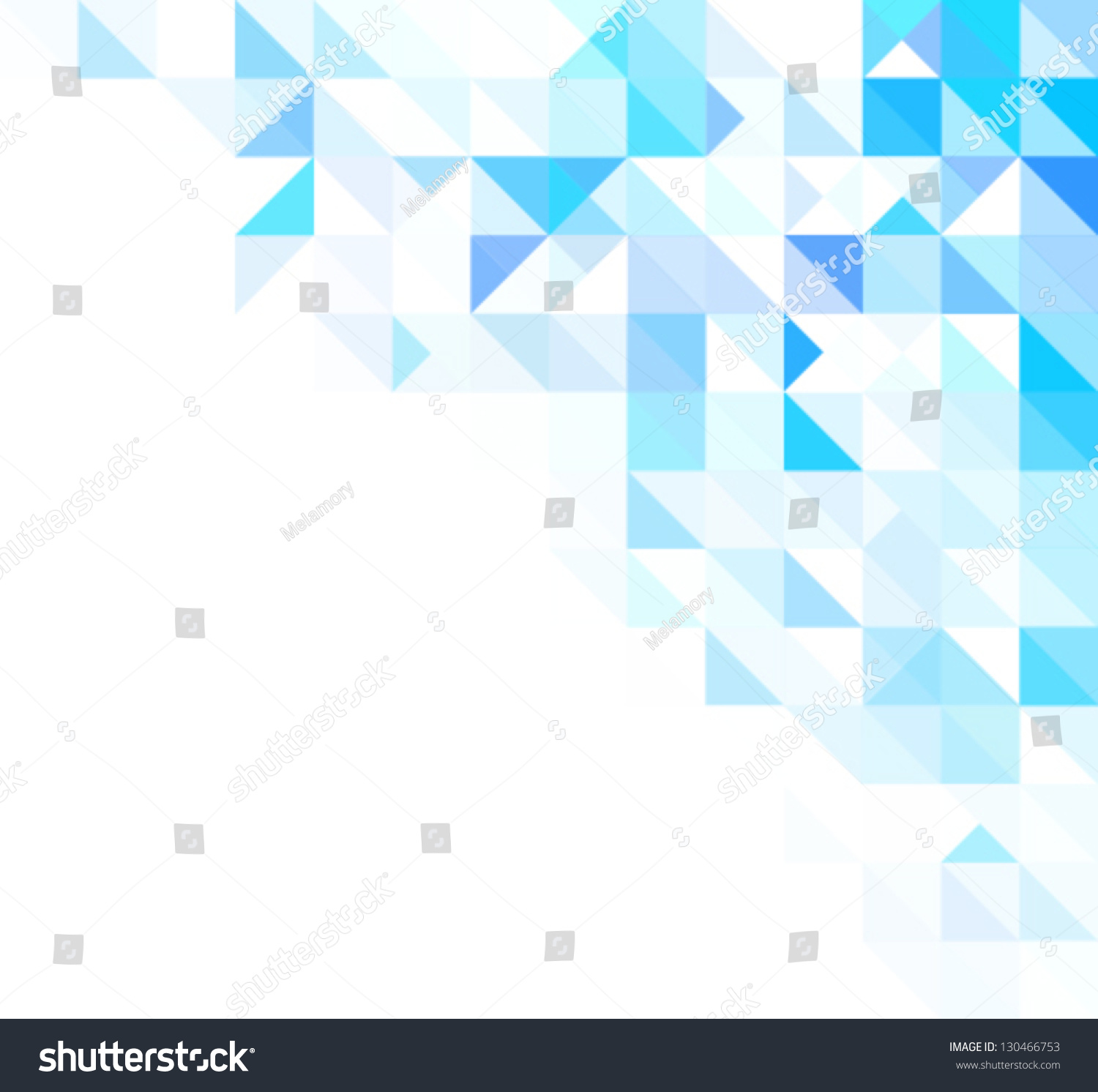 blue bright abstract triangles background のベクター画像素材