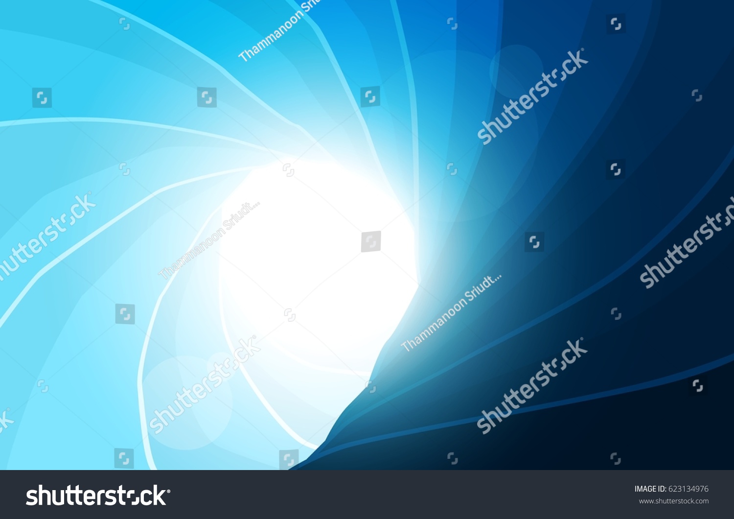 Blue Cave Vector Wallpaper Stock Vector (Royalty Free) 623134976 ...