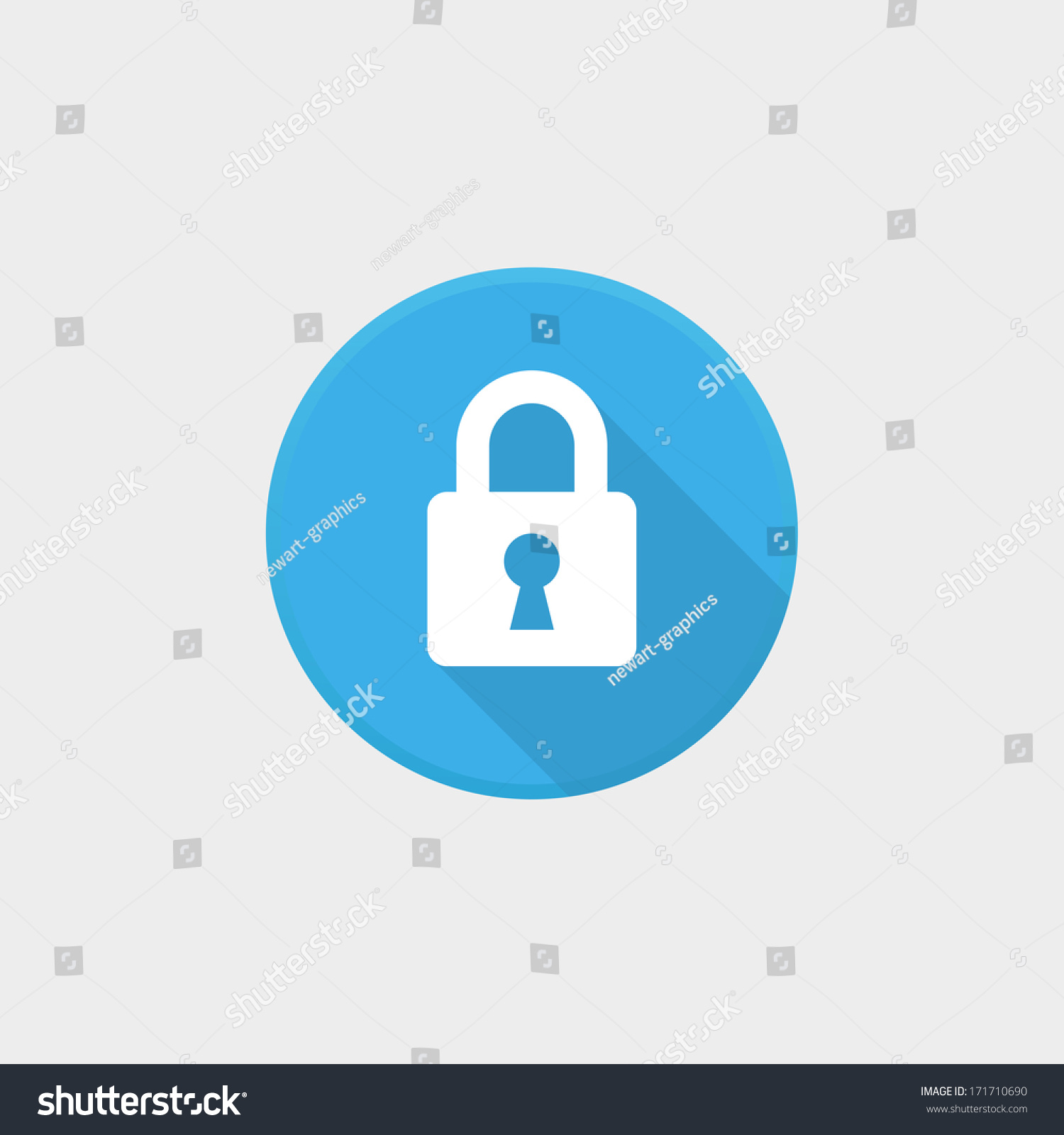 102,705 Blue lock icon Images, Stock Photos & Vectors | Shutterstock