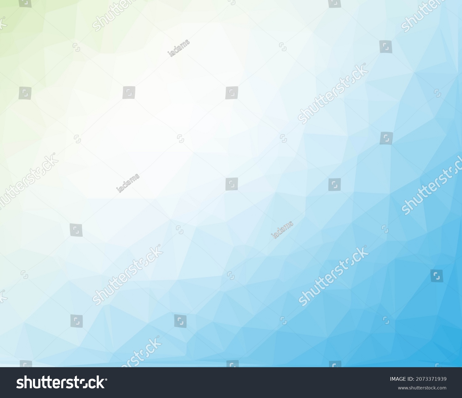 Blue Poligonal Background Line Vector Illustration Stock Vector