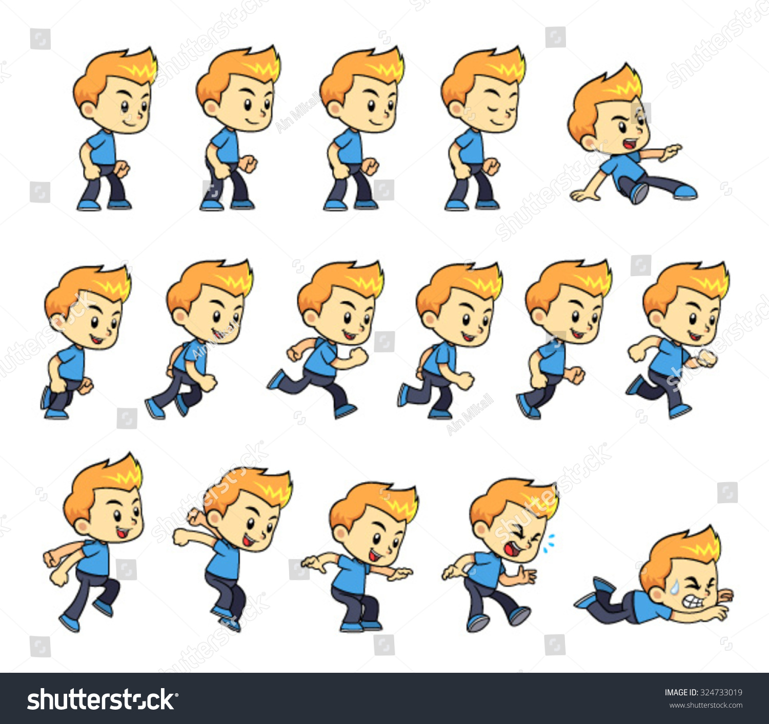 935 Boy game sprites Stock Illustrations, Images & Vectors | Shutterstock