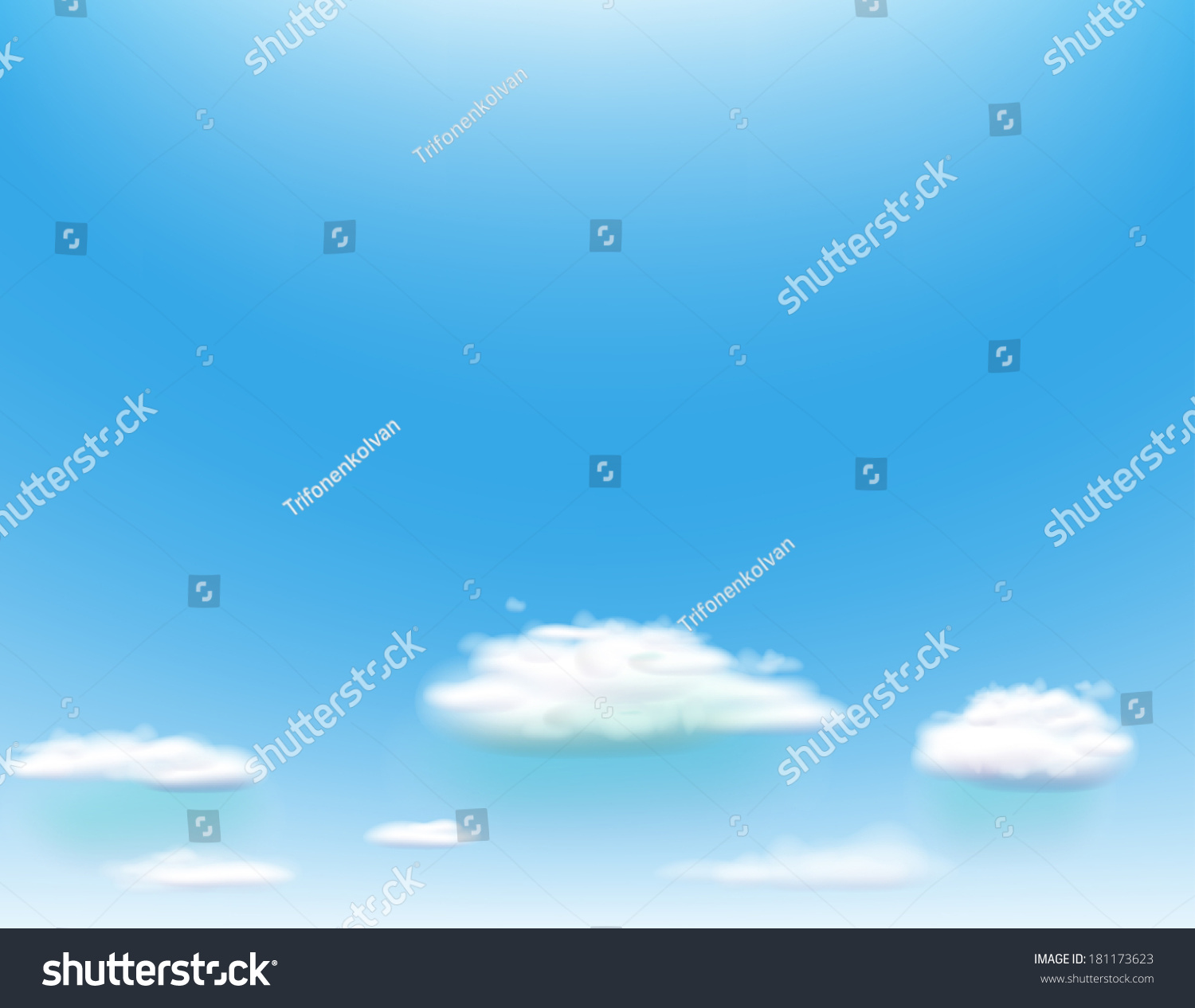 Blue Sky Clouds Vector Background Stock Vector Royalty Free 181173623 Shutterstock Blue Sky Clouds Vector Background Stock Vector Royalty Free 181173623 Shutterstock