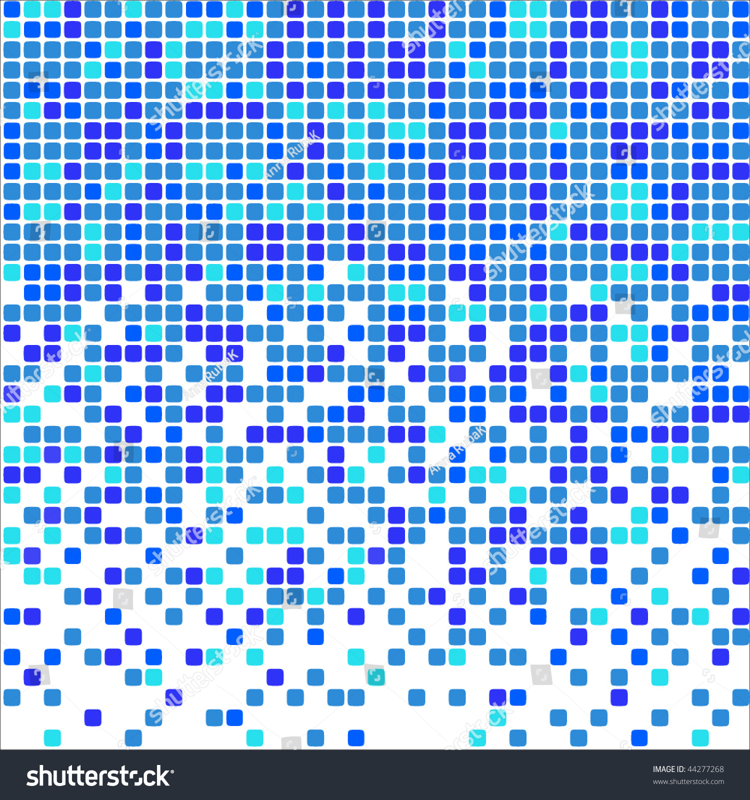 Blue Vector Mosaic - 44277268 : Shutterstock