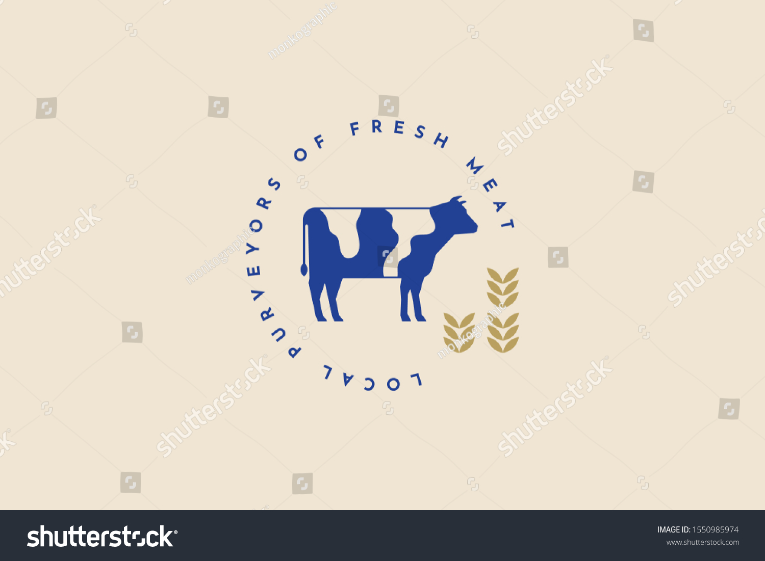 Dairy cow logo Images, Stock Photos & Vectors | Shutterstock