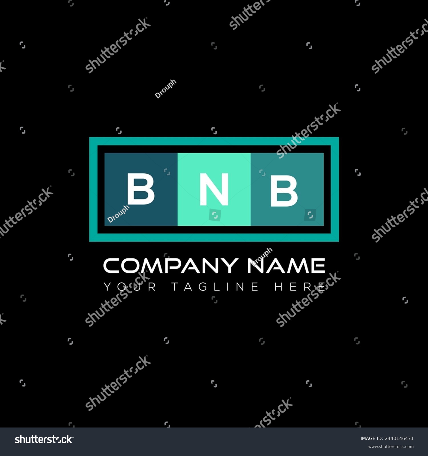 SVG of BNB letter logo abstract design. BNB unique design. BNB.
 svg