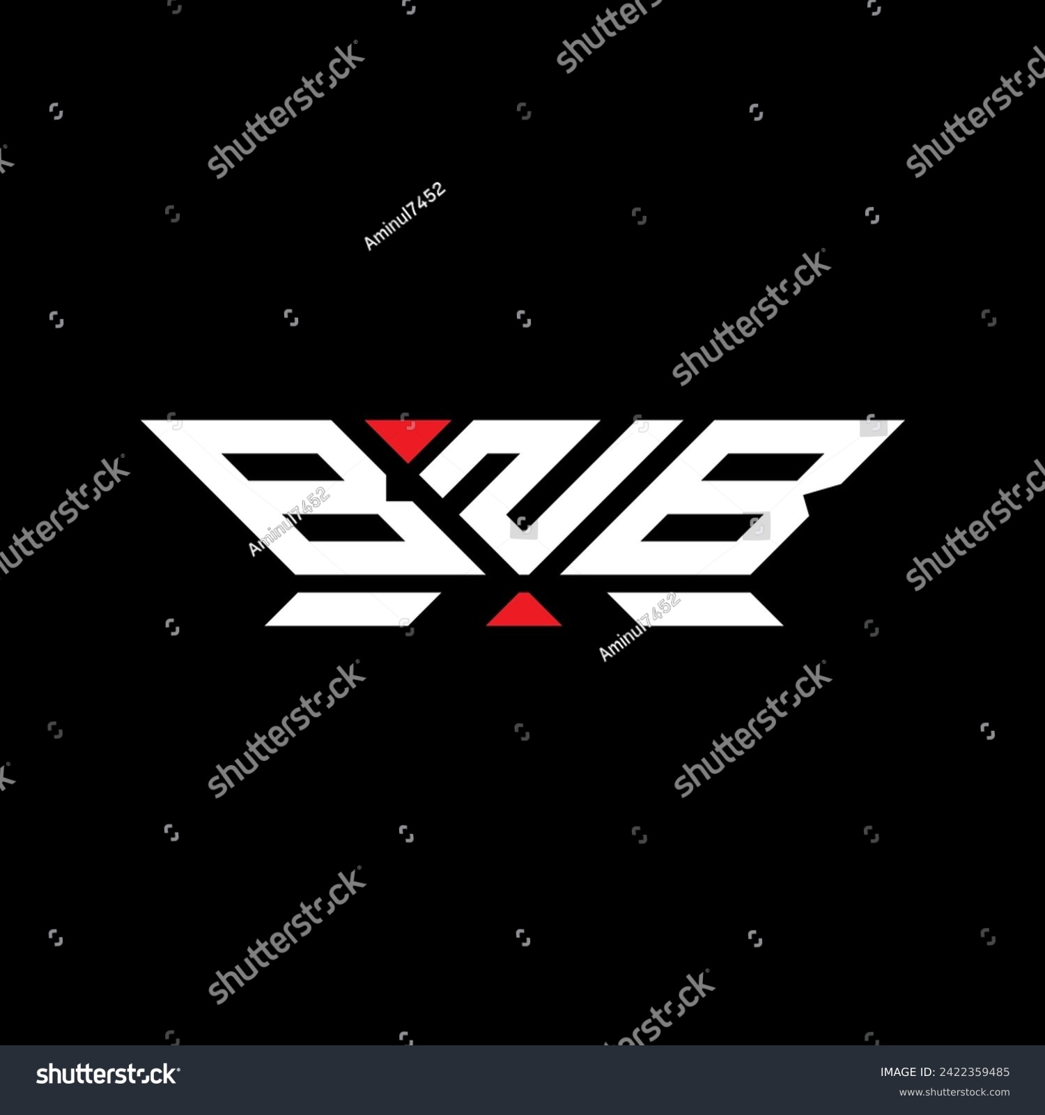 SVG of BNB letter logo vector design, BNB simple and modern logo. BNB luxurious alphabet design   svg