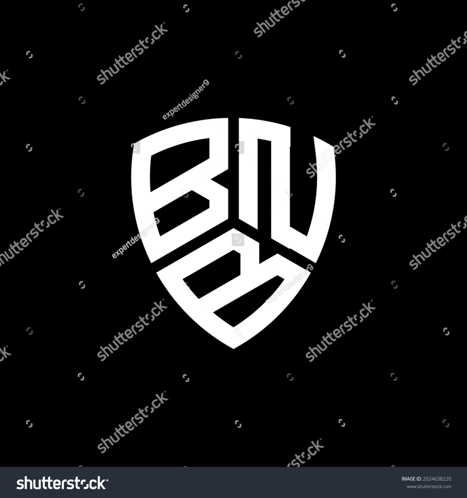 SVG of BNB Unique abstract geometric vector logo design svg