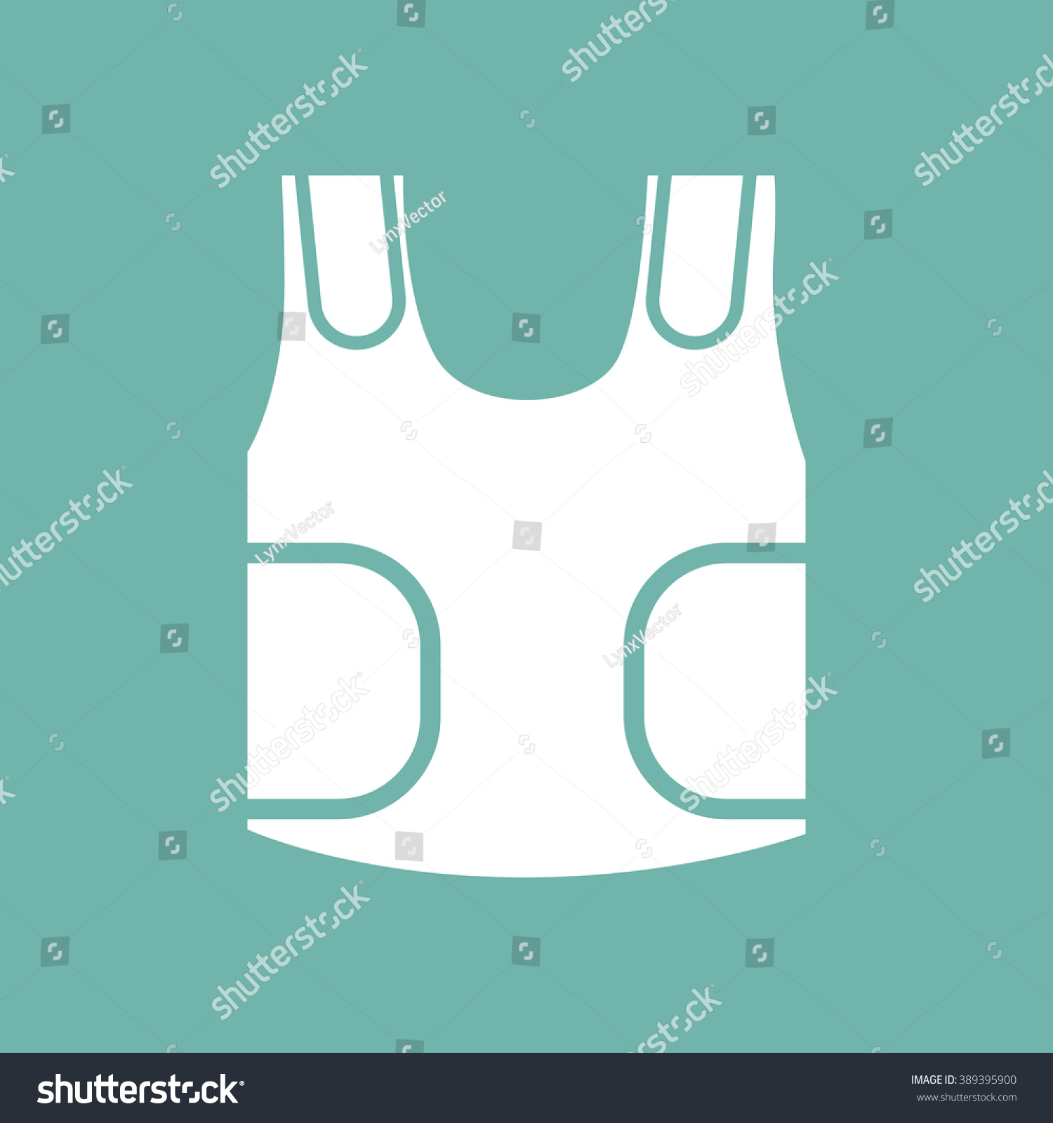 Body Armor Icon Stock Vector (Royalty Free) 389395900 - Shutterstock