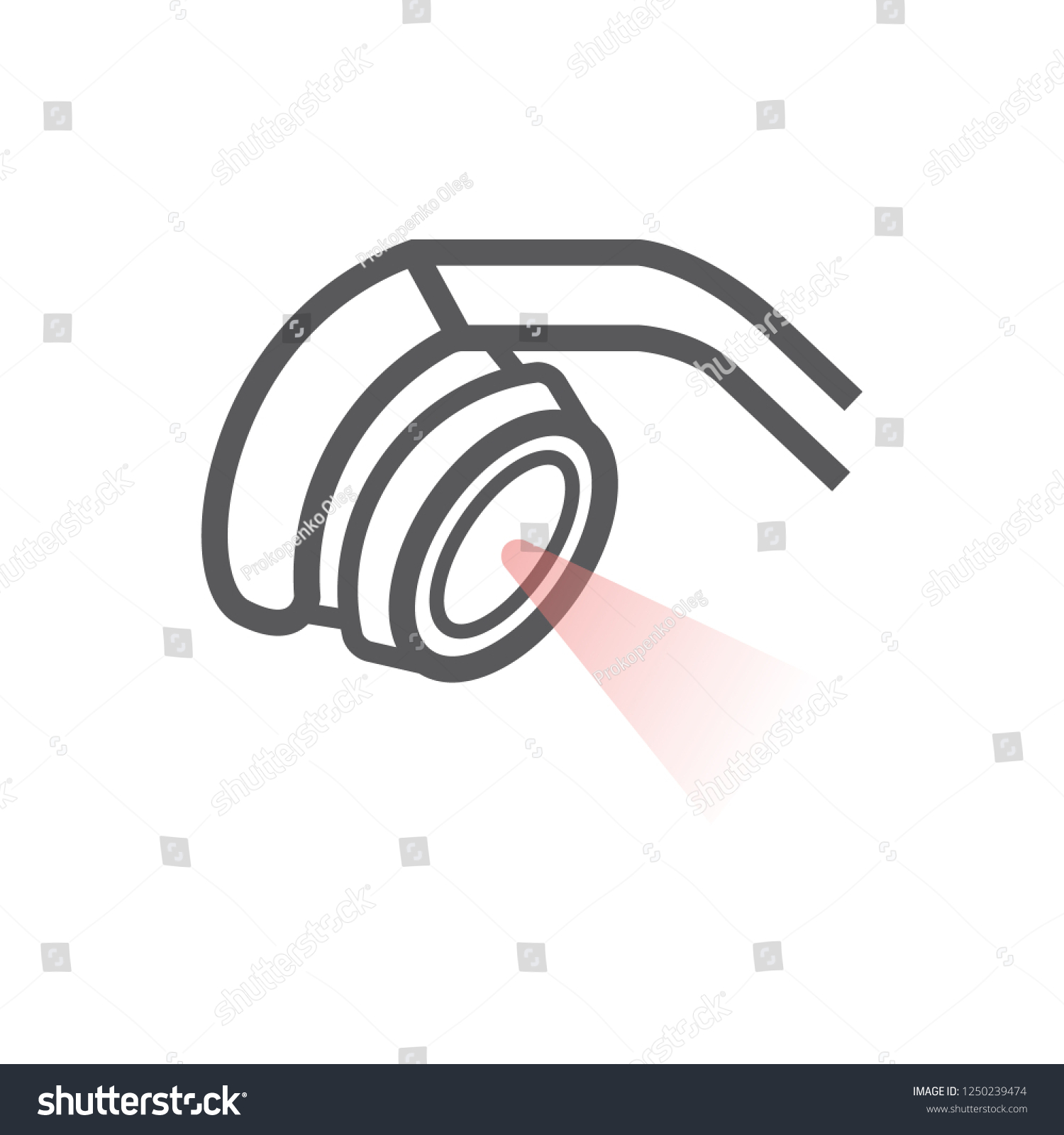 SVG of Body CT, CAT Scan. Line icon. Radiotherapy sign. Vector symbol for web graphic. svg