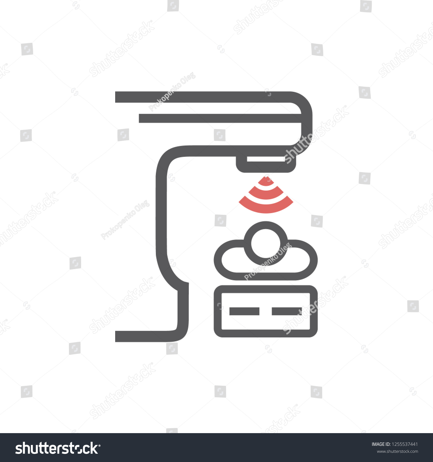 SVG of Body CT, CAT Scan. Line icon. Radiotherapy sign. Vector symbol for web graphic. svg