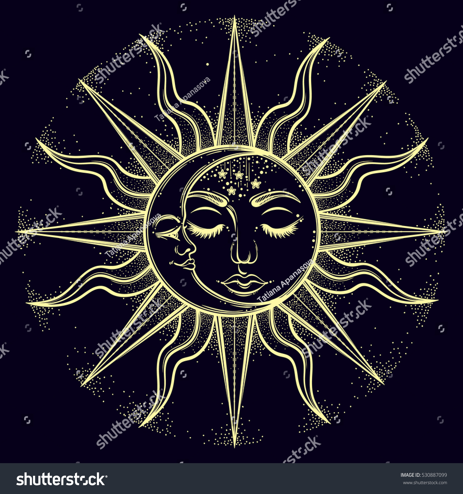 Boho Sun And.moon Svg Free - Boho Moon 2 SVG Cut Files - Download Cut