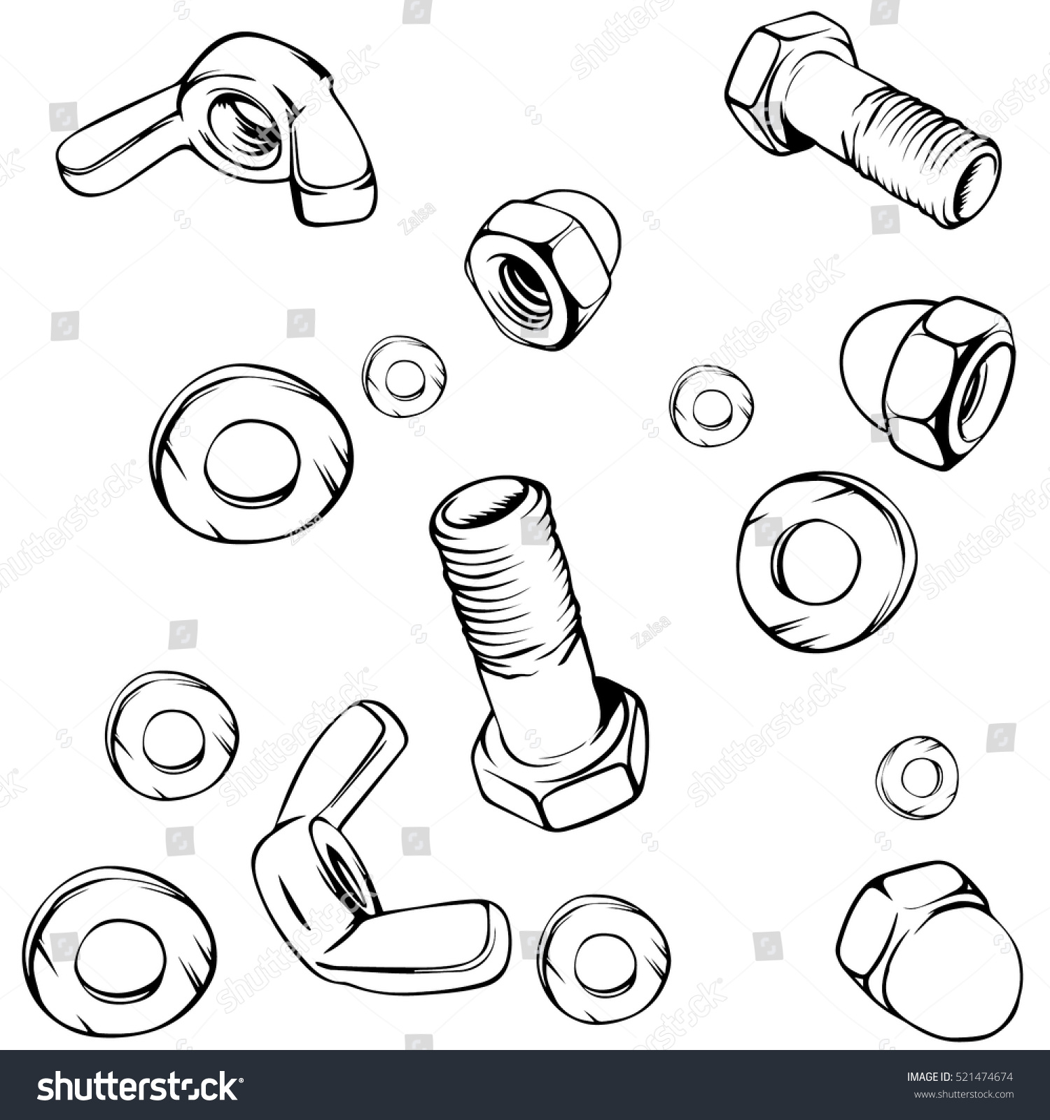 Bolt Pattern En Francais | bolt nut pattern stock vector 521474674 shutterstock Bolt Pattern En Francais | bolt nut pattern stock vector 521474674 shutterstock